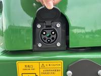 Mini Caricatore Elettrico HL1160D con Benna da 0,26m3, 5-6 Ore di Autonomia, Ricarica Rapida in 2 Ore, Caricatore Compatto a Ruote per Fattoria