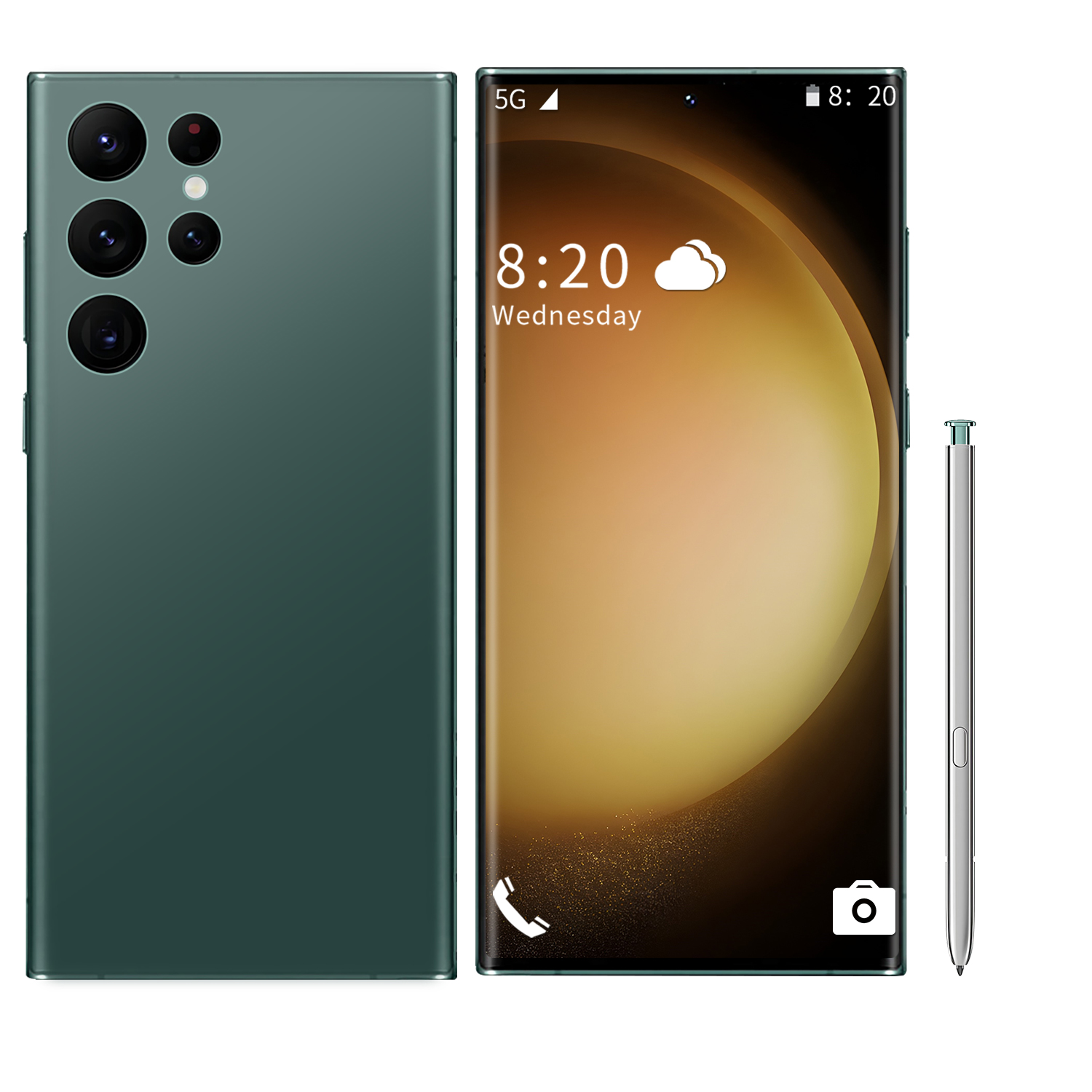 สีเขียว