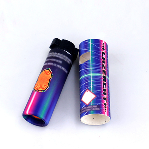 Confezione cilindrica in cartone resistente ai bambini con stampa personalizzata, scatola cilindrica in carta olografica - Product Image 5