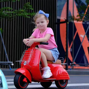 Moto électrique pour enfants Mishore Fashion, nouvelle moto à trois roues Little Mulan, <span class=keywords><strong>voiture</strong></span> jouet à roulettes pour filles, rechargeable, en plastique, 3-6 ans - Product Image 4