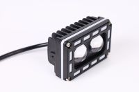 Feux antibrouillard/phares de conduite universels Yongyou à LED avec lampe stroboscopique 6500 Lumens 12-50V pour modification de lentille avant de moto et câblage