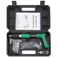 Pistolet à clous industriel portable en acier inoxydable pour béton, poignée en plastique, outil manuel OEM/ODM, haute efficacité, logo personnalisé, livraison rapide