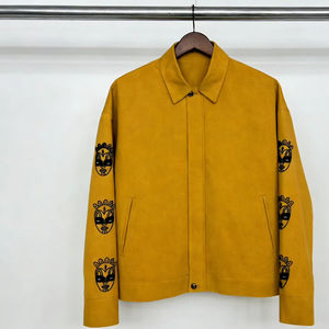 Chaqueta Universitaria Ndebele al por Mayor, Estilo Hip Hop Hecha a Mano, Reversible, Resistente al Viento con Diseño de Puntos para Venta al por Menor y Eventos Culturales - Product Image 1