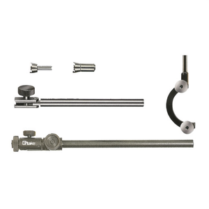 Accessoires pour sondes à levier et jauges de diamètre, tiges d'extension métalliques avec boutons et connecteurs réglables - Product Image 2