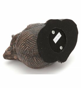 Rabbit Shaped Metal Pet Cremation Urn Bronze Finish Animal <b>Ashes</b> <b>Keepsake</b> Memorial Urn Decorative Funeral Supplies - Product Image 2