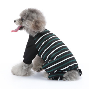 เสื้อกั๊กสุนัขหลังผ่าตัดแบบใหม่ ป้องกันการเลีย ป้องกันแผลเป็น ป้องกันการกัดแทะ ผ้าคลุมท้องลายเรียบ ทำจากเส้นใยโพลีเอสเตอร์ เป็นมิตรต่อสิ่งแวดล้อม - Product Image 3