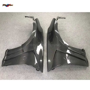 Kit de carrosserie en fibre de carbone pour <span class=keywords><strong>Nissan</strong></span> Z34 370Z Coupé, comprenant un garde-boue avant et un capot moteur - Product Image 6