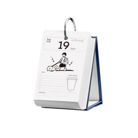 Calendario de escritorio GemFully Calendario de rasgado personalizado Impresión de página al día 2026 Logotipo personalizado 2026 Calendario de escritorio