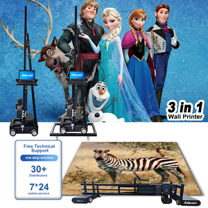 3D 5D 6D 8D墙笔彩色印刷墙面绘图机 - Product Image 2