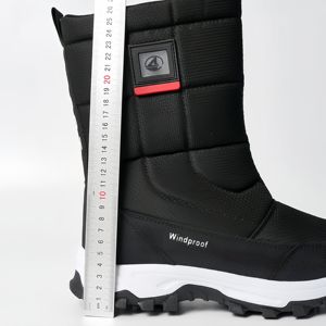 รองเท้ากีฬากลางแจ้งคุณภาพสูงสำหรับเล่นหิมะ พร้อมพื้นรองเท้าที่อบอุ่น นุ่มสบาย และกันลื่น สำหรับรองเท้าบูทฤดูหนาวของผู้ชาย - Product Image 4