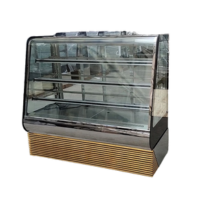 Vitrina de Vidrio para Chocolate a <span class=keywords><strong>Precio</strong></span> Económico de Fábrica, Exhibidor de <span class=keywords><strong>Pasteles</strong></span>, Refrigerador, Equipo de Refrigeración para Bebidas - Product Image 1