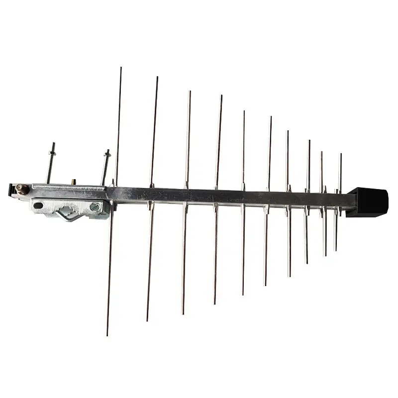 8m kablo ile UHF dış mekan TV anteni dijital Mini Yagi anten 20E yüksek kazanç