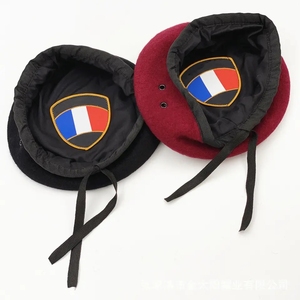 Berretti Personalizzabili in Lana per Uomo e Donna con Fodera e Nastro, Berretto Tattico Verde Oliva per Sicurezza e Scuola - Product Image 3