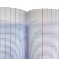 Cahier d'exercices personnalisé de qualité supérieure avec couverture en PP, lignes françaises, différents styles, pour l'école, 2026