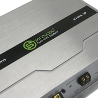 Amplificateur de voiture de classe D 8 canaux 1200W K12001D disponible en RTS, amplificateur mono pour basses profondes pour projet de subwoofer audio de voiture