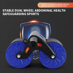 Rebond automatique entraîneur abdominal Double roue rouleau exercice planche Ab roue rouleau pour Core <span class=keywords><strong>Trainer</strong></span> - Product Image 3