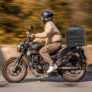 Muestra Gratis, Gran Oferta, Bolsas Impermeables para Motocicleta de Gran Capacidad, Bolsa Gris para Ciclismo, Bolsa Trasera de Reparto para Viajes al Aire Libre - Product Image 6