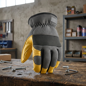 Gants d'hiver personnalisés avec logo, sublimés, en cuir, à doigts entiers, coupe-vent, anti-froid, unisexes, pour la conduite quotidienne, la course à pied, la moto, le cyclisme - Product Image 4