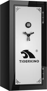TIGERKING Home Safe & Pistols, 45 minuti 1200 ° Armadio in acciaio resistente al fuoco, scaffali modulari, 406 libbre - Product Image 1