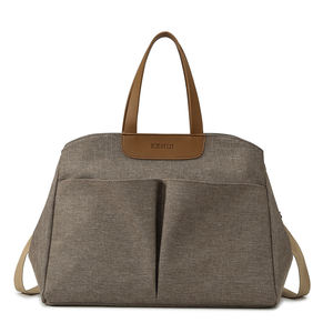 2サイズ展開 ベビーおむつバッグ カスタマイズされたロゴ アウトドア旅行用ママトートバッグ - Product Image 4