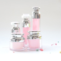 Pot cosmétique en vrac, à utilisation libre et Type plastique acrylique, couleurs personnalisées, crème acrylique