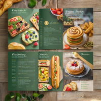 Album Foto Promosi Perusahaan Kustom Majalah Katalog Poster Buku Manual Instruksi Menu Percetakan Kertas Berlapis
