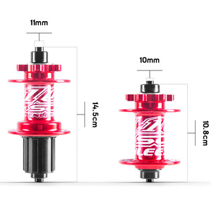 ดุมล้อหน้า ENLEE แบบถอดเร็ว ทนทาน พร้อมลูกปืน 5 ตัว สำหรับจักรยานเสือภูเขา 32 รู 8-11 สปีด ขอบอะลูมิเนียม - Product Image 4