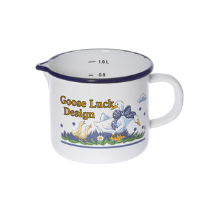 Milk Pot With Spout 1.0 L Goose Luck Design <b>Measuring</b> Cup - Product Image 2