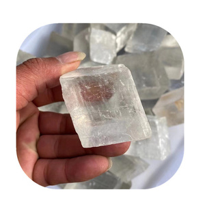 Cristaux semi-précieux en vrac minéraux de longeron islandais <span class=keywords><strong>pierre</strong></span> brute pierres naturelles de <span class=keywords><strong>calcite</strong></span> blanche brute à vendre - Product Image 1