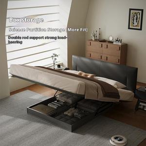 Eenvoudig Ophangbed In Massief Hout Modern Design Nieuw Koolstofstalen Bed Voor Slaapkamer