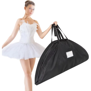 Pratica Borsa Porta Abiti Pieghevole in Materiale Oxford, Antipolvere con Cerniere, Elegante per Conservare Costumi da Ballo e Appendere Vestiti - Product Image 6