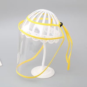Transparent Face <b>Shield</b> Clear Plastic Dust Proof Visor With Adjustable Strap For Kids And Adults <b>Protective</b> Head Cover - Product Image 4