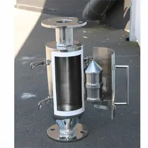 Separador magnético da bala do filtro permanente do baixo preço para separar impurezas ferrosas dos produtos granulados