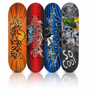 Mini <span class=keywords><strong>Skateboard</strong></span> Personalizzato con Stampa Grafica, 17 Pollici, 4 Ruote, Piccolo Cruiser in Plastica, <span class=keywords><strong>Skateboard</strong></span> Completo per Bambini e Principianti - Product Image 1