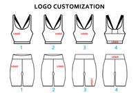 Nouvel ensemble de sport 4 pièces pour femme FH : débardeur de gym à manches longues, pantalon de jogging, sweat-shirt, gilet de yoga et brassière de sport