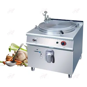 KHÁCH SẠN thiết bị nhà bếp công nghiệp 100l thương mại gas súp Ấm đun nước súp nồi hơi cho nhà hàng