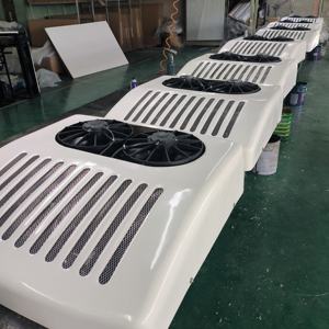 Unité de réfrigération de transport sur toit RIFUSEN 12V 134A, réfrigérateur congélateur, mini-compresseur de fourgonnette 24V, condenseur neuf - Product Image 2