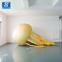 Modèle de méduse gonflable personnalisé et coloré pour aquarium, décoration suspendue pour événements sur le thème marin et publicité