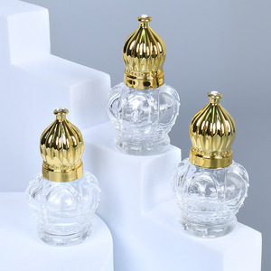 Flacon de parfum Crown Ball 6 ml, échantillon portable, perle de verre, Walker, huile essentielle haut de gamme, vide, mini - Product Image 2