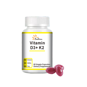 Descuento por Compras al por Mayor Cápsulas de Vitamina D3 + K2 para Adultos (60 Cápsulas/Botella) para la Salud Ósea, la Salud del Corazón y la Función Inmunológica - Product Image 2