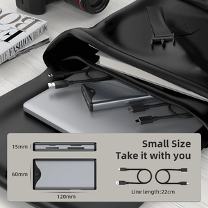 Dual <strong>Hard</strong> <strong>Drives</strong> USB3.2 Type C NVME Sata Enclosure <strong>Multiple</strong> <strong>Hard</strong> <strong>Drive</strong> Protective <strong>Case</strong> - Product Image 4