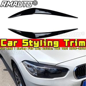 For BMW 1 Series F20 Late Edition 118i 120i 2015-2019 Body Kit Car <b>Styling</b> Trim <b>Head</b> Light Lamp Eyebrow Headlight Decoration - Product Image 2