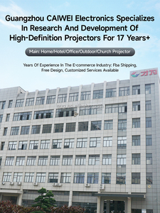 Caiwei Chiếu Với 5G Wifi Hỗ Trợ 4K Video Chiếu 1450 ANSI Lumens Với Xây Dựng Trong Loa - Product Image 6