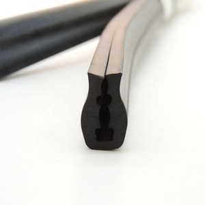 U-förmiger Kanal PVC EPDM Gummi dichtung Dichtung streifen für Aluminium fenster und Tür 4mm 5mm 6mm Glas nach Ghana <span class=keywords><strong>Senegal</strong></span> Dominica - Product Image 3