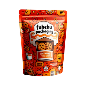 Pochette support étanche à l'humidité imprimée sur mesure emballage en plastique pour sushis sacs d'aliments pour animaux de compagnie pour biscuits et collations sac en mylar scellé à fermeture à glissière - Product Image 3