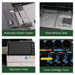 Precio de fábrica, fotocopiadora láser, impresora fotográfica de pasaporte en blanco y negro 224 364 454e 554e 654e para Konica Minolta - Product Image 6