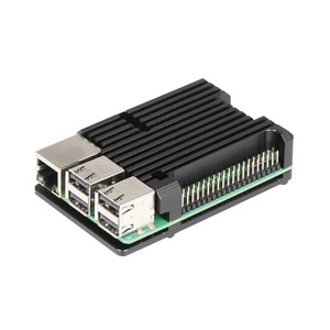 Custodia in Lega di Alluminio per Raspberry Pi <span class=keywords><strong>4</strong></span> di Quarta Generazione, Guscio di Dissipazione del Calore Assemblabile per Raspberry Pi 4B+ - Product Image 2