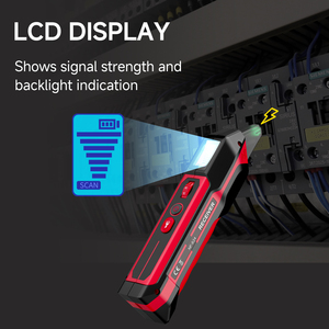 NOYAFA NF-824 <strong>Circuit</strong> <strong>Breaker</strong> Finder with LCD Display, NCV <strong>Tester</strong>&amp; Flashlight, <strong>Voltage</strong> <strong>Tester</strong> with Integrated GFCI Outlet <strong>Tester</strong> - Product Image 5