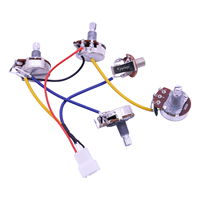 Vente en gros de faisceau de câbles de guitare pré-câblés Epi Loaded 2T2V avec kits de pré-câblés à bobine pour pièces de guitare basse LP SG
