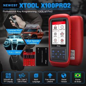 Ô Tô OBD Máy Quét Miễn Phí Cập Nhật Xtool X100 Pro2 Key Lập Trình Bất động Với Eeprom Adapter Lập Trình Chuyên Nghiệp Công Cụ - Product Image 2